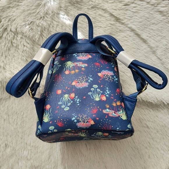 Loungefly Studio Ghibli Ponyo Mini Backpack and Wallet - Picture 7 of 11